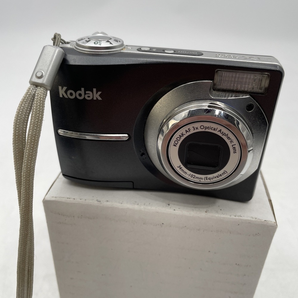 Kodak EasyShare CD1013 Digital Camera 10MP 3X Zoom+Battery+SD Card-TESTED